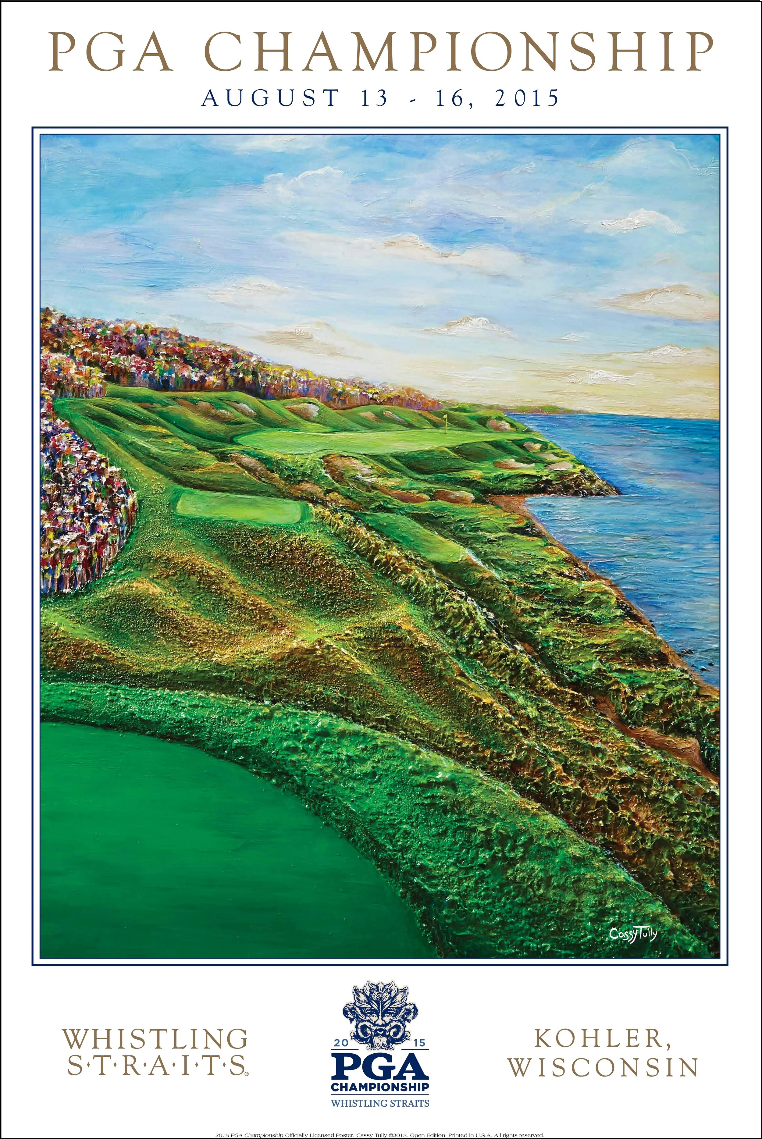 2015 PGA Championship Poster - Whistling Straits — Cassy Tully 2015 PGA Championship Poster - Whistling Straits — Cassy Tully